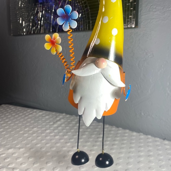 Garden Collection Spring Gnome Wind Chime-Metal - Picture 9 of 12